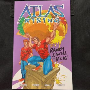 Signed Atlas Rising Comic Book 1st Edition