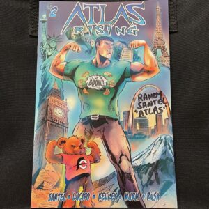 Signed Atlas Rising Comic Book 2nd Edition Cover